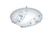Lampen - EGLO NERINI PLAFOND 1600LM Ø315 KRISTAL - 95576