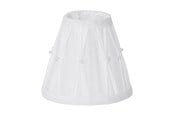 Lampen - EGLO LAMPENKAP Ø140 KRALEN DECOR WIT - 49959