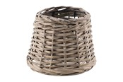 Lampen - EGLO SCHERM Ø205 RATTAN GRIJS - 49981
