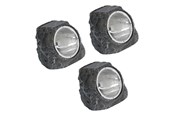 Lampen - EGLO ZONNECEL STEEN GRIJS 3 STUKS PK. - 48505