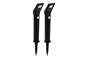 Lampen - EGLO ZONNECEL SPEER MET SENSOR 1200MAH 2 STUKS ZWART - 48688