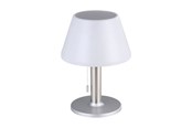 Lampen - EGLO ZONNECEL LAMP TAFELLAMP ZILVER/WIT - 48749
