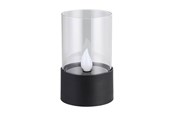 Lampen - EGLO ZONNECEL VAAS H140 ZWART/HELDER - 48894