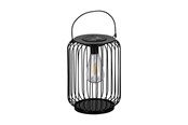 Lampen - EGLO ZONNECEL LAMP TAFELLAMP H190 600MA 8LM ZWART - 48948