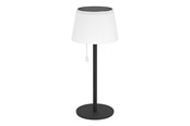 Lampen - EGLO SCORDIANO ZONNECEL LAMP TAFEL MET SNORAFBR. ZWART & WIT - 901898