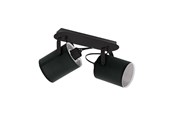 Lampen - EGLO VILLABATE SPOT 2XE27 L335 ZWART - 33646