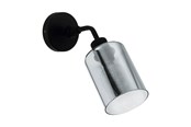 Lampen - EGLO FORETSBURG SPOT E27 ZWART/ROOK - 43309