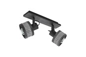 Lampen - EGLO TURROCK SPOT 2XE27 ZWART - 43445