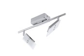 Lampen - EGLO ERVAS SPOT 2X3.3W 2X340LM CHROOM - 94163
