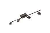 Lampen - EGLO MAURANO SPOT 4X480ULM ZWART CHROOM - 94724
