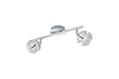 Lampen - EGLO NOCITO 1 SPOT 2L CHROOM/WIT - 95478