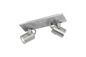 Lampen - EGLO PRACETA SPOT 2L GRIJS/GS - 95742