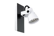 Lampen - EGLO TRILLO SPOT 400LM ZWART/WIT - 97371