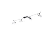 Lampen - EGLO TRILLO SPOT 4X400LM WIT/ZWART - 97374