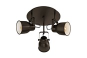 Lampen - EGLO MITCHLEY SPOT RONDEL 3XE27 Ø500 ZWART - 43388