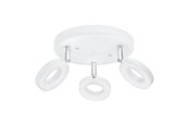 Lampen - EGLO ODERSO SPOT PAD 3X360LM WIT - 75203