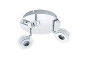 Lampen - EGLO SAROLO SPOT RONDEL 3X340LM CHROOM - 94491