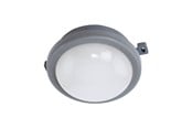 Lampen - EGLO PESCOLLA BUITENWAND/PLAFOND ROND 560LM 4000K IP65 GRIJS/WIT - 75462