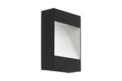 Lampen - EGLO MANFRIA BUITENMUUR 10W 1100LM IP44 ANTRACIET - 98095