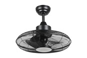 Lampen - EGLO IGELDO VENTILATOR Ø530 TW AC ZWART - 35133