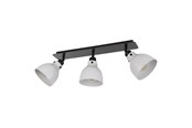 Lampen - EGLO MATLOCK WALL 3XE27 GRIJS - 43829