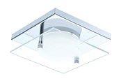 Lampen - EGLO ABIOLA WAND/PLAFOND 115X115 450LM CHROOM - 75326