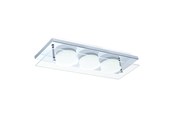 Lampen - EGLO ABIOLA WAND/PLAFOND 3X450LM 115X330 CHROOM - 75328