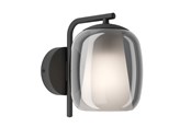 Lampen - EGLO CIAMPINO WALL H220 E27 ZWART/GRIJS - 901723
