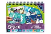 Creatief spelen - Totum DISNEY STITCH Sticker by Number block - 700123