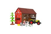 Speelgoedauto - Toi-Toys Ackers Ville Farm with Tractor Light and Sound Playset 12pcs. - 28118A