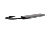 USB hub - 4smarts 6-in-1 Hub - docking station - USB-C - HDMI USB hub - 6 - USB 3.0 - Zwart - 468782