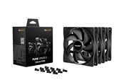 Case Fan - be quiet! PURE WINGS 3 120 (3-pack) - Case ventilator - 120mm - Black - BL141