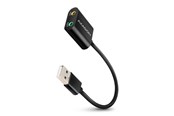 Geluidskaart - AXAGON USB External Sound Card - 15 cm Cable - ADA-12