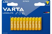 Batterij - VARTA Longlife 4103 battery - 20 x AAA - Alkaline - 4103101420