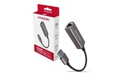 Netwerk-adapter (netwerkkaart, printserver, enz.) - AXAGON Gigabit Ethernet Superspeed USB-A 3.2 Gen 1 External Network Adapter - ADE-TR