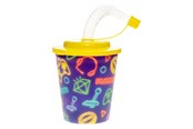 Speelgoed - LG-Imports Cup with Lid and Straw Gamer 12 pcs. - 8181