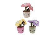 Kleine cadeautjes voor kinderen - Pocket Money Plants Plush flower 20 cm - assorted - 660632