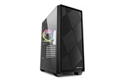 Case - Sharkoon VS8 RGB - ATX case - Case - Tower - Zwart - 4044951039081