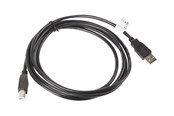 USB-kabel - Lanberg - USB cable - USB to USB Type B - 1.8 m - CA-USBA-10CC-0018-BK