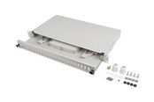 Accessoires - Lanberg patch panel - 1U - 19" - 24 x SC duplex / 24 x LC quad - FOP1-24SD-LQS