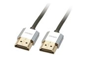 Beelscherm- en tv-kabel - Lindy CROMO Slim High Speed HDMI Cable with Ethernet - 41672