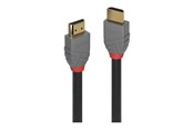 Beelscherm- en tv-kabel - Lindy Anthra Line HDMI cable with Ethernet - 50 cm - 36951