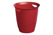 Bureau-accessoires - DURABLE TREND - waste basket - 16 L - opaque red - 1701710080