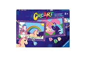 Hobby artikelen - Ravensburger - CreArt Paint by Numbers - Magical Unicorns - 235582