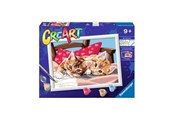 Creatief spelen - Ravensburger CreArt Paint by Numbers - Two Cuddly Cats - 289387