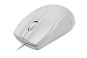 Muis - Deltaco MS-711-W - mouse - USB - white - Muis - Optisch - 3 knoppen - Wit - MS-711-W