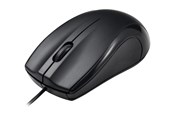 Muis - Deltaco MS-711-C - mouse - USB-C - black - Muis - Optisch - 3 knoppen - Zwart - MS-711-C