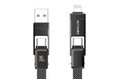 USB-kabel - BlitzWolf BW-HDC7 4-in-1 USB + C + Lightning Cable 240W - BW-HDC7