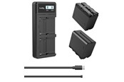 Batterijen & batterijgrepen - SmallRig 3823 NP-F970 Battery & Charger Kit - 3823