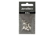 Schrijf- en tekenartikelen - Creativ Company - Calotte Silver Plated 20 pcs. - 601700